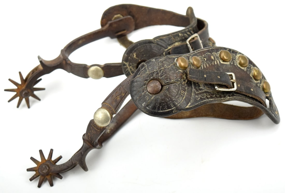 Exclusive Pair North & Judd Iron Western Spurs (1 of 7)