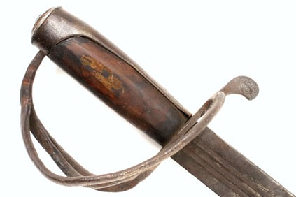 MEXICAN 18TH-19TH C. SHORT NAVAL BATTLE SWORD ~ NAVY CUTLASS ~ POSSIBLY CONFEDERATE USED IN AMERICAN