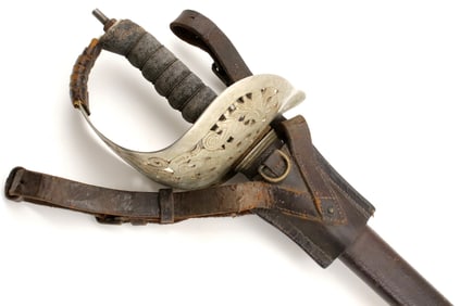 English Officer's Presentation Sword to F.M. Bond from General M.C. Curry