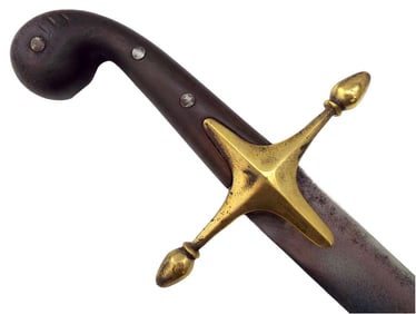 Antique Islamic Ottoman Turkish Kilij Shamshir Sword, Often Captured and Used by Ukrainian Cossacks