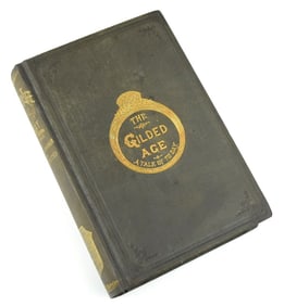 Antique Book Mark Twain The Gilded Age: A Tale of To-Day Book