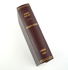 Antique Book Charles Dickens Dombey And Son 1848 1st Edition Book
