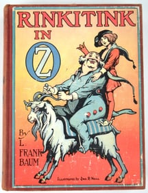 Antique Book of the Rinkitink in Oz book by L Frank Baum, a Wizard of Oz book published in 1916
