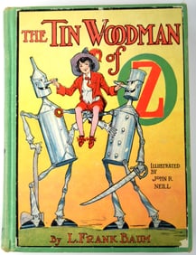 Antique Book 1918 The Tin Woodman of Oz by L. Frank Baum Illustrated by John R. Neill