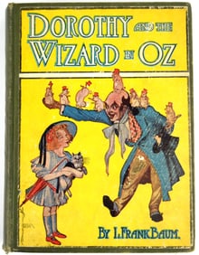 Antique Book Dorothy and the Wizard in Oz L. Frank Baum 1908 Book