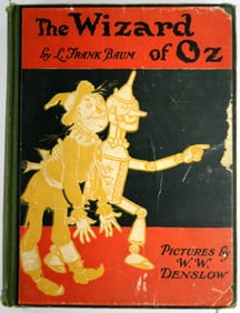 Antique Book 1903 The New Wizard Of OZ By L. Frank Baum