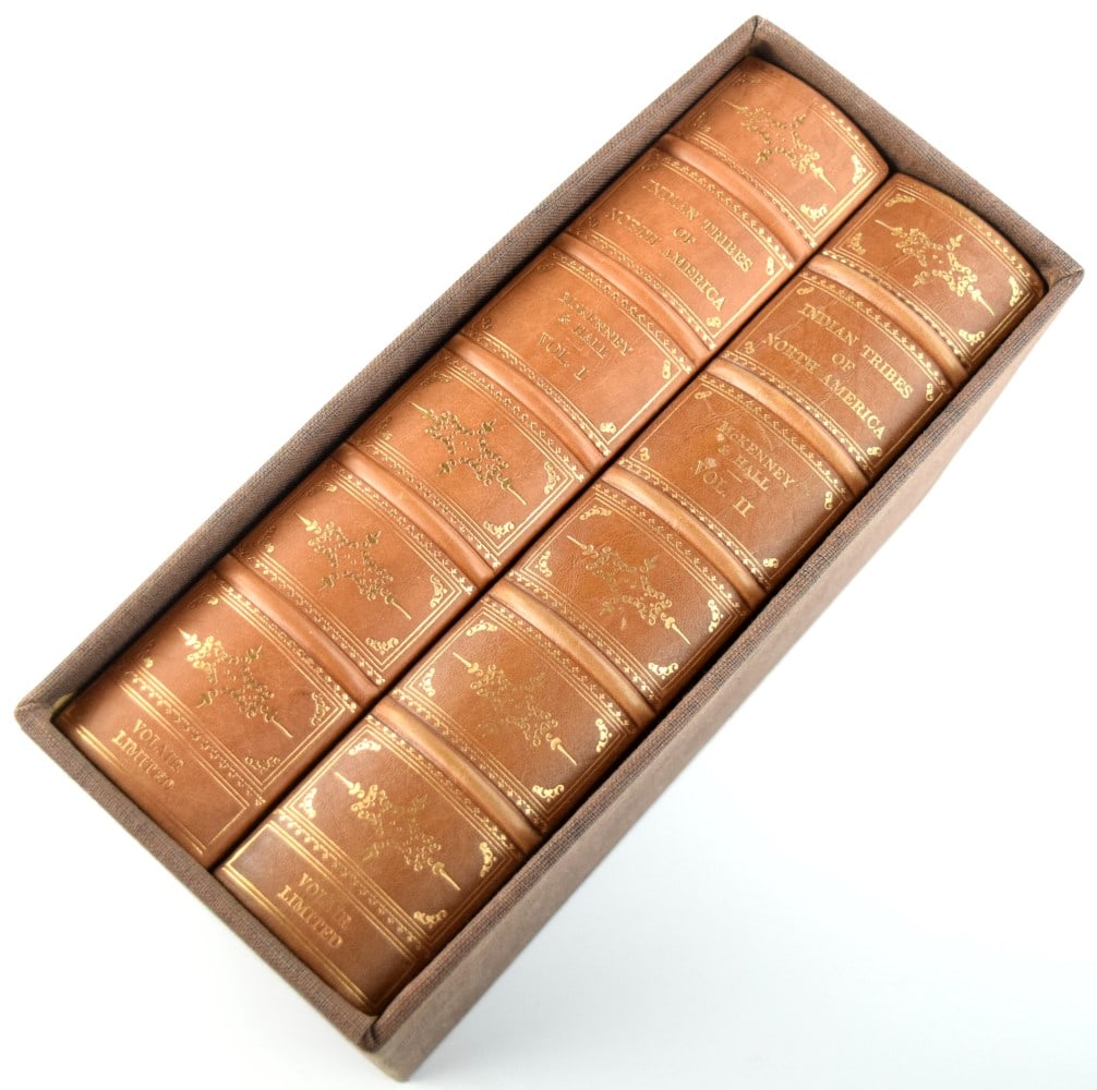 Book History of the Indian Tribes of North America 2 Volumes Set First Edition (1 of 12)