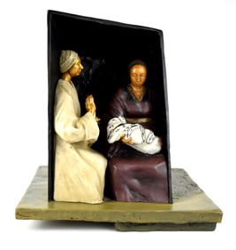 Salvador Dali MEMORIES OF SURREALISM-CARING FOR A SURREALIST WATCH Bronze