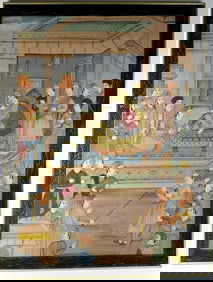 Indian School Akbar the Great Painting