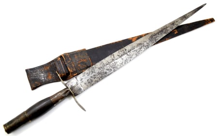 Good 18th-19th Century Italian or Spanish Long Dagger or Knife