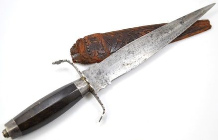 Nice Quality 18th Century French  Military Officer Dagger or Knife