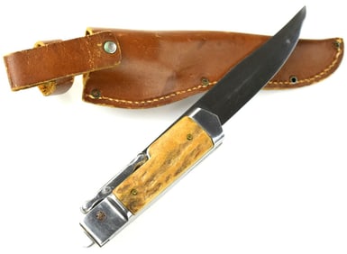 Vintage Argentinian Folding Hunting Knife