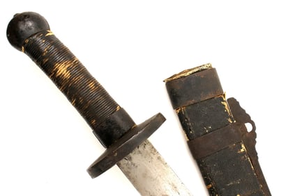 CHINESE WARRIOR'S DAO FIGHTING SWORD ~ 19TH C. TO BOXER REBELLION ERA.