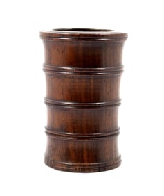 Antique Chinese Carved Bamboo Brush Pot