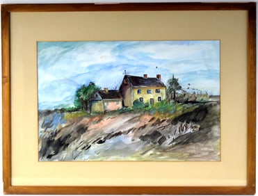 American Andrew Newell Wyeth Watercolor Painting