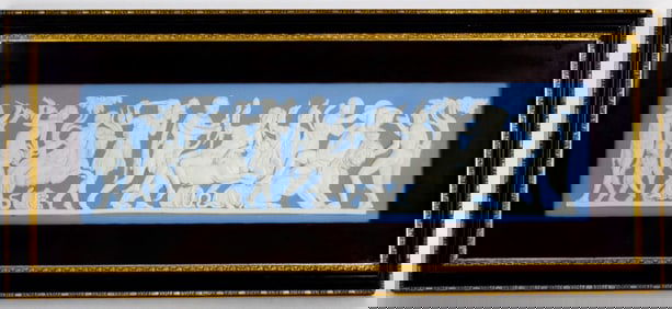Exclusive c.1800's Wedgwood Jasperware Neoclassic Large Plaque