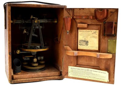 Antique K & E Keuffel & Esser Transit