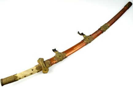 Nice Japanese Samurai Shinto Period Tachi Sword ~ 27 inch blade ~ signed Yokoyama Kozuke Daijo