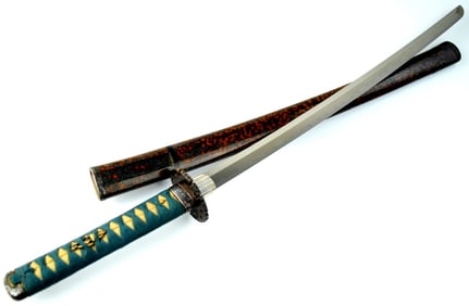Shinto Period Japanese Wakizashi Sword ~ signed Kunisada