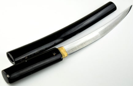 Rare Japanese Osoraku-Zukuri Ko-Wakizashi Sword  ~ Signed Yoshihiro