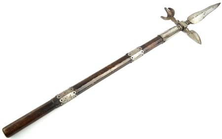 Very Good Victorian era German English or Hungarian Horseman's Battle Ax War Hammer of 16th C.