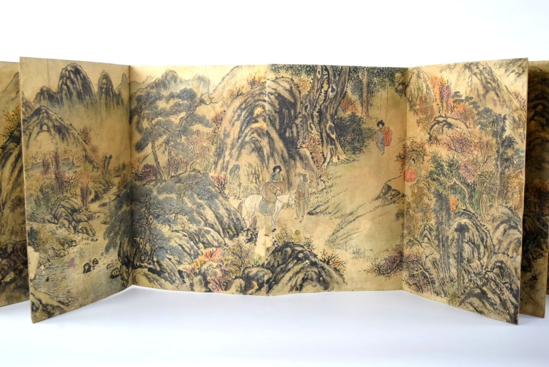 19th C. Korean Painting. (1 of 20)