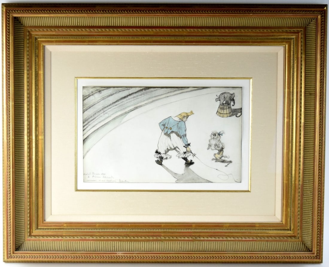 French Henri De Toulouse-Lautrec 1899 Drawing (1 of 8)