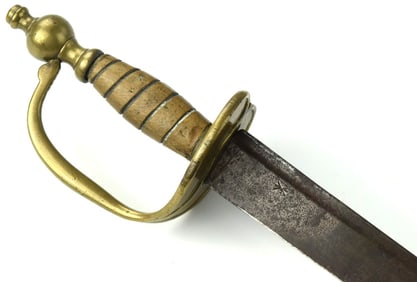 Scarce Regimentally Marked American Revolution era English Infantry Trooper's Sword. Blade with