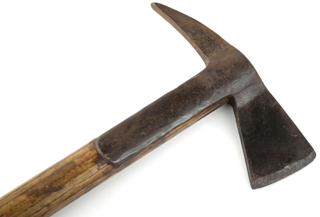 Rare American Revolution era Naval Boarding Axe with Various Burned-in or Struck Markings and Unit (1 of 18)