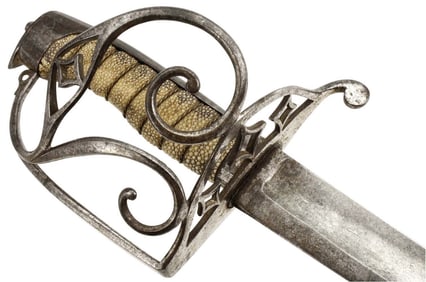 Fine Quality American Revolution era English Cavalry Officers Sword. A Fine and Rare Example with