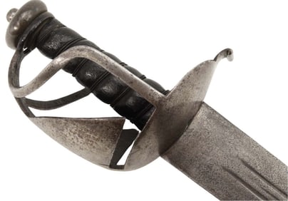 Impressive American Revolution era English Cavalry Horseman's Battle Sword with an Exceptionally