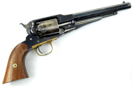 Rare Remington 1858 Model Army Percussion Revolver Pistol, Retaining Most of its Original Blued