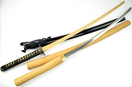 Early Edo period Japanese Katana Sword in Shira Saya w/ Kashirue ~ Bitchu no Kami Tachibana Yasuhiro (1 of 20)