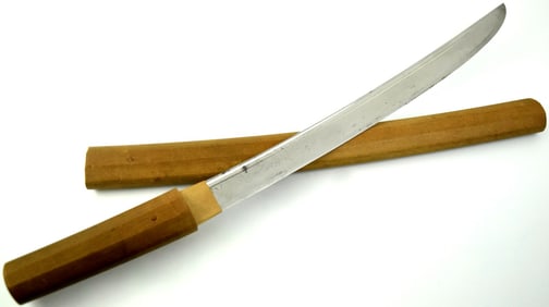Muromachi Period Japanese Ko-Wakizashi Sword, ca. 1400s - 1500s
