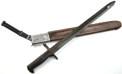 U.S. M1903 - M1 Garand bayonet by Rock Island Arsenal.  1909 dated
