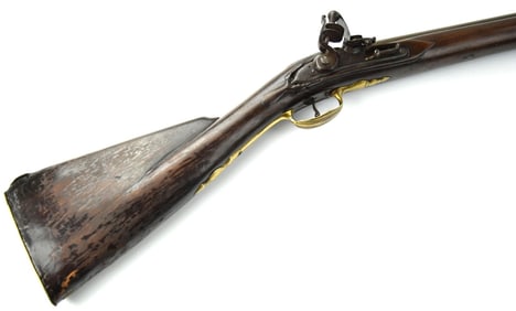 Rare American Revolution US Made Hudson Valley Fowler Flintlock  Riffle