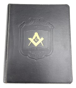 Vintage Presentation Holy Bible Masonic Edition 1952