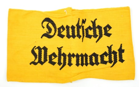 WWII German Armband Army Vet Insignia