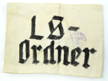 German WWII Armband Insignia with stamp