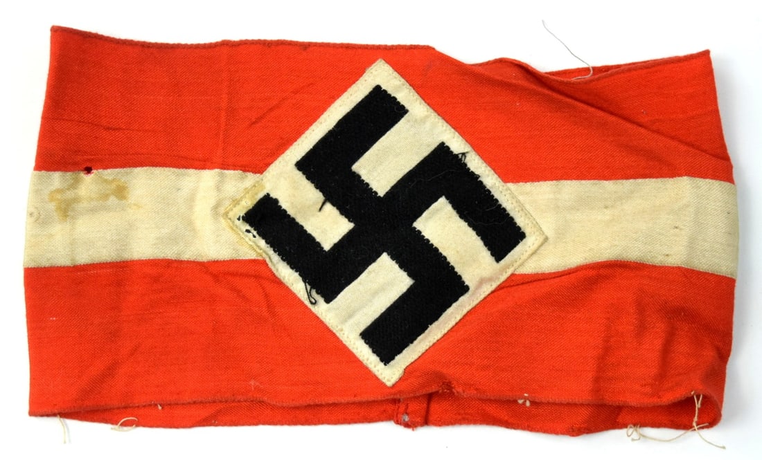 German WWII HJ Armband Insignia (1 of 4)