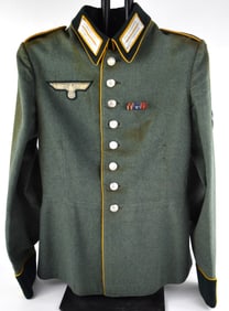 German WWII Army Cavalry Parade Tunic