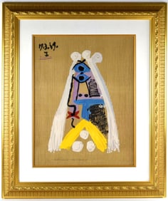 Pablo Picasso Les Portraits Imaginaires - 19.3.69. Original HC Lithograph