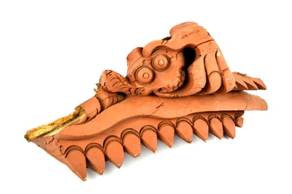 Indonesian Nyoman Cokot Tjokot Wood Carving Statue