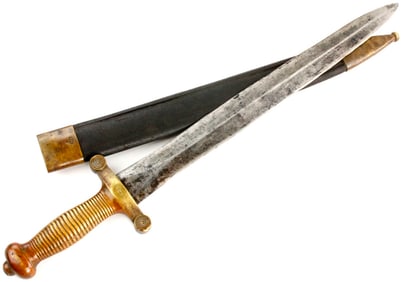 American Civil War Era French Artillery Short Sword