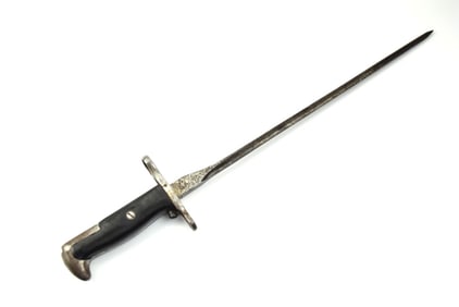 Highly Unusual American WW I era or Earlier Experimental Fighting Knife Dagger Bayonet, Unique