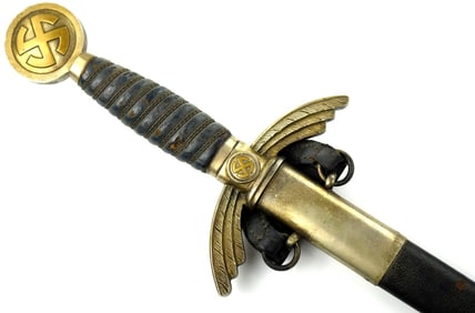 WW II German Luftwaffe Officers Sword Early Variation