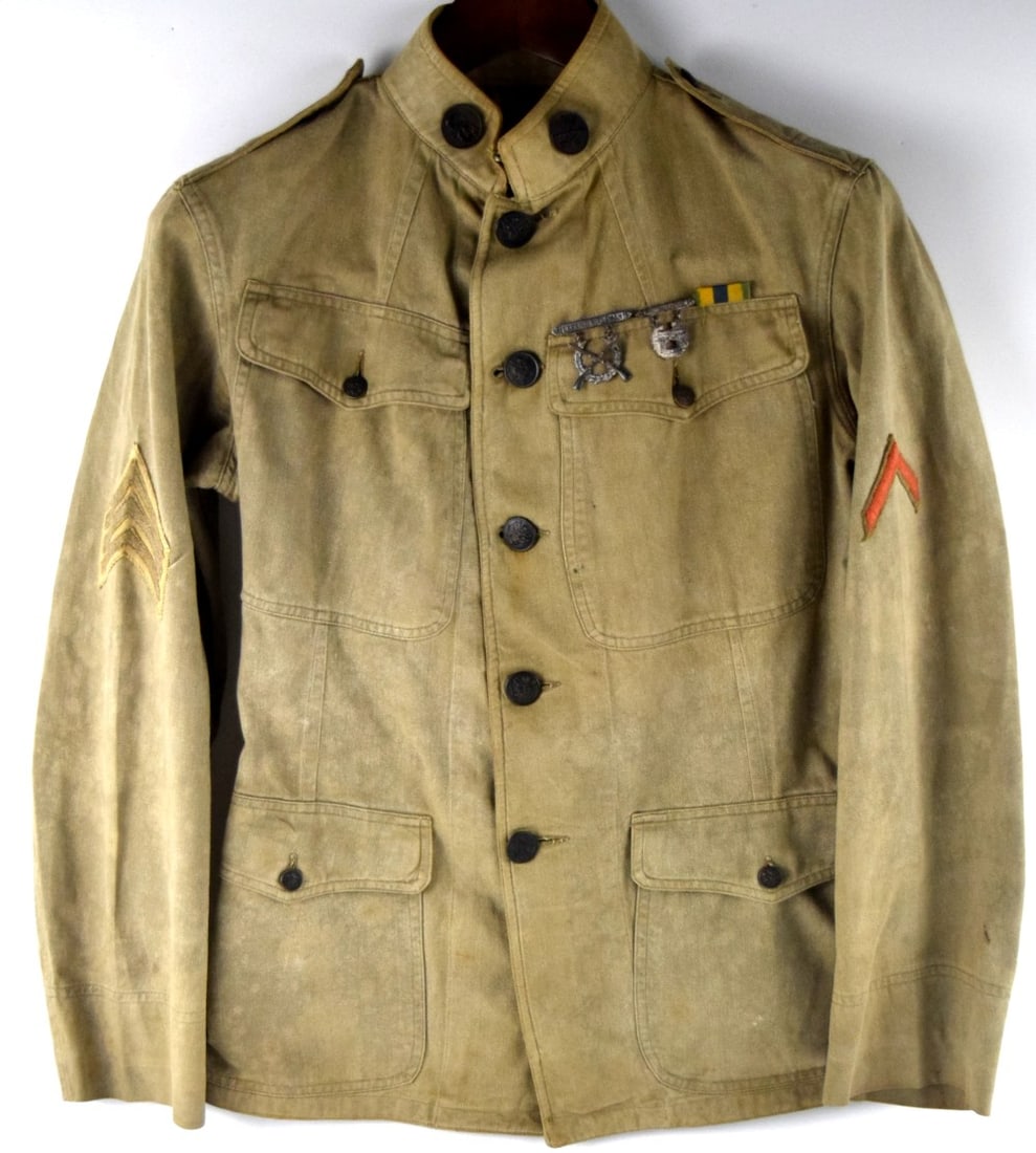 WWI US Army Uniform Tunic (1 of 14)