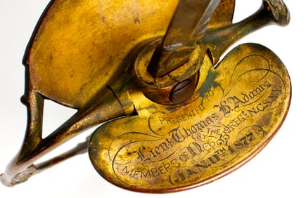 Model 1860 US Presentation Field & Staff Officer's Sword Presented to ''Lieutenant THOMAS B. ADAMS