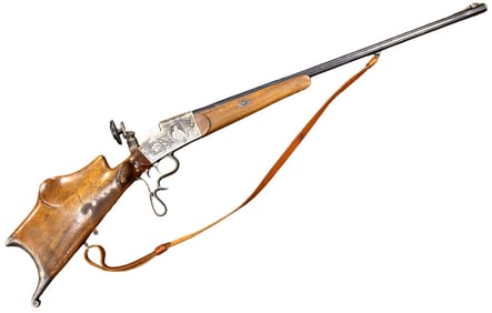 ORIGINAL SYSTEM AYDT ENGRAVED GERMAN SCHUETZEN RIFLE