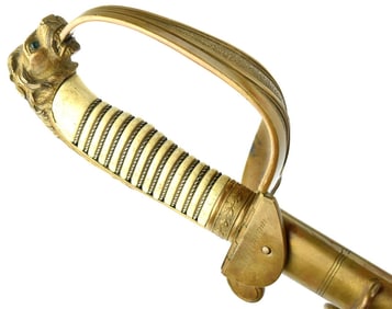 WWI German Naval Officer Sword ~ Engraved Blade